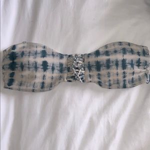 Tie dye bathing suit